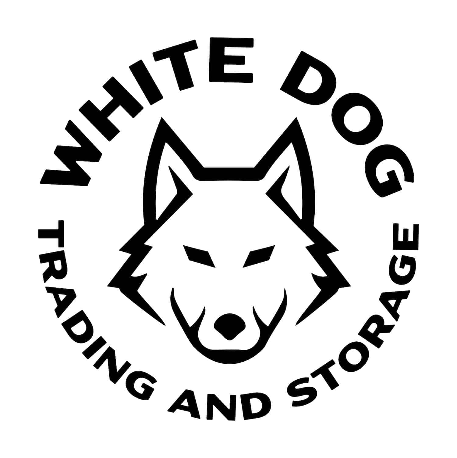 White Dog Logo