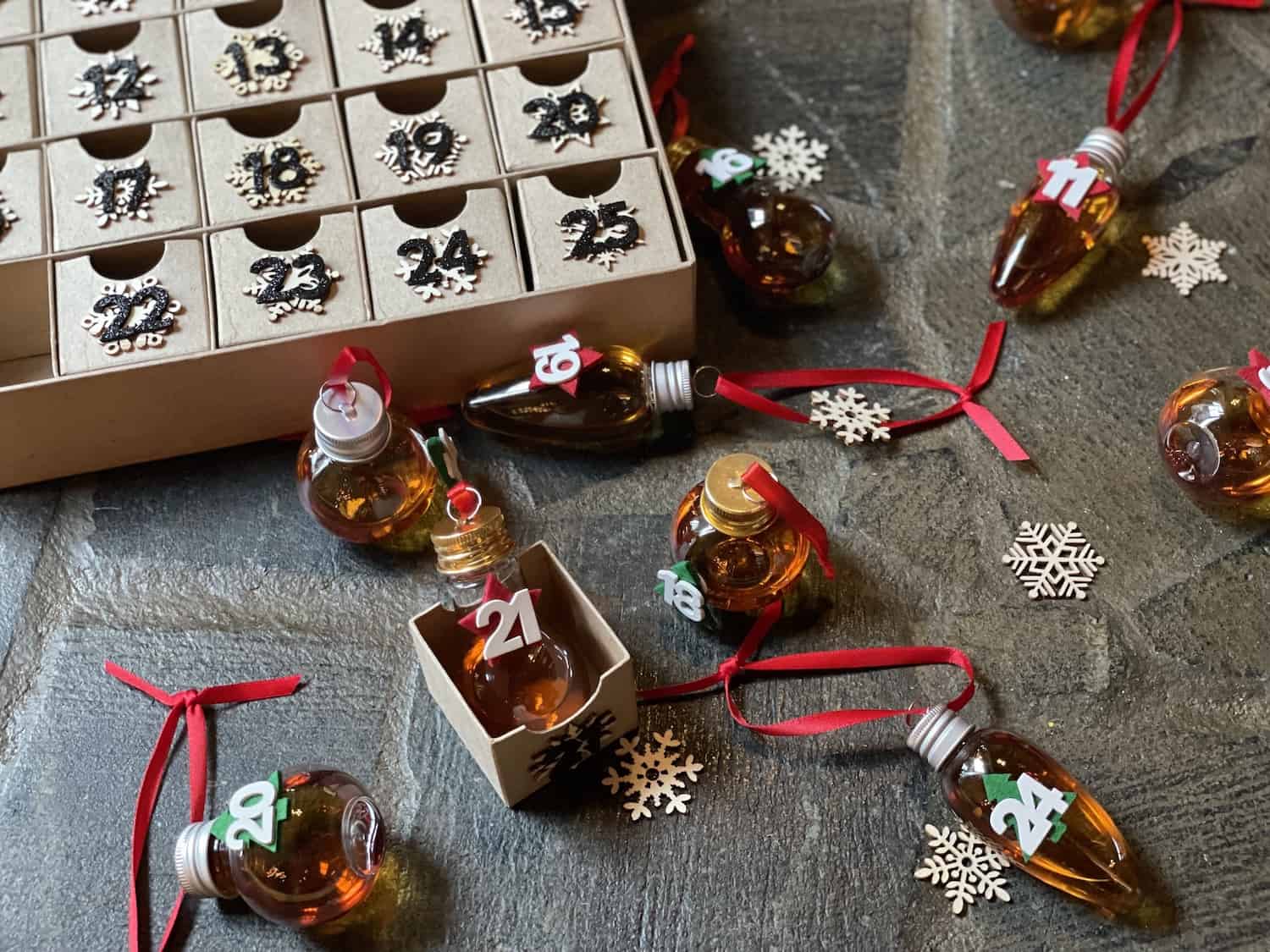 This DIY Bourbon Countdown Calendar is the Perfect Way to Get Into the ...
